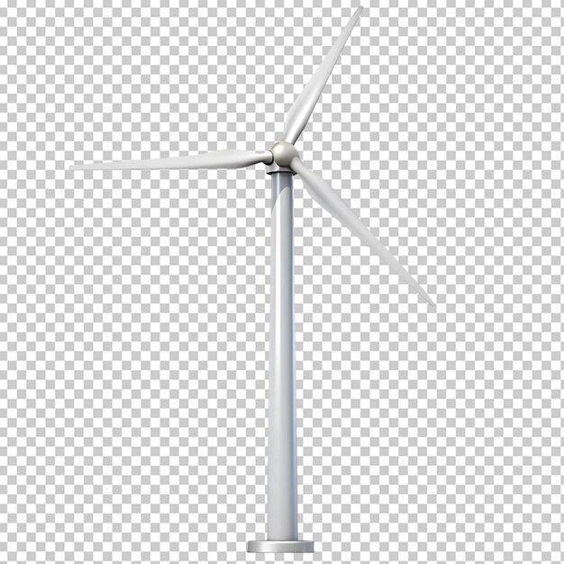 Wind turbine Transparent Background