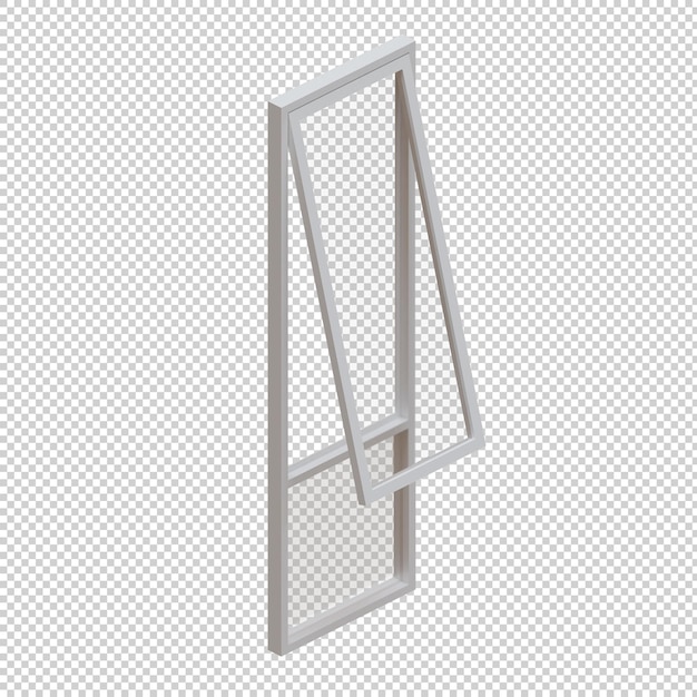 Window 3d Render Design Element