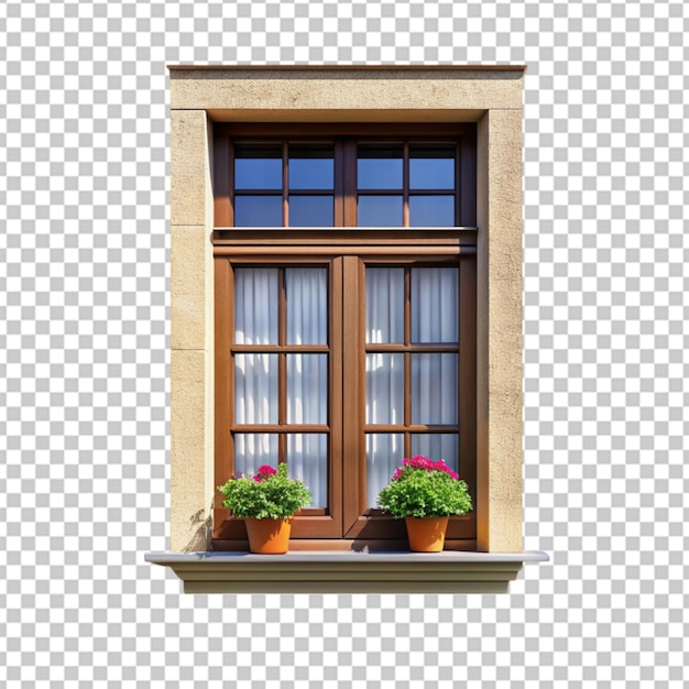 PSD a window for apartment png