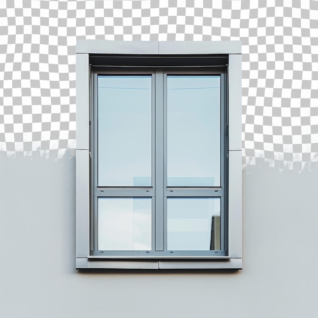 PSD a window with a white frame and the word  window  on it