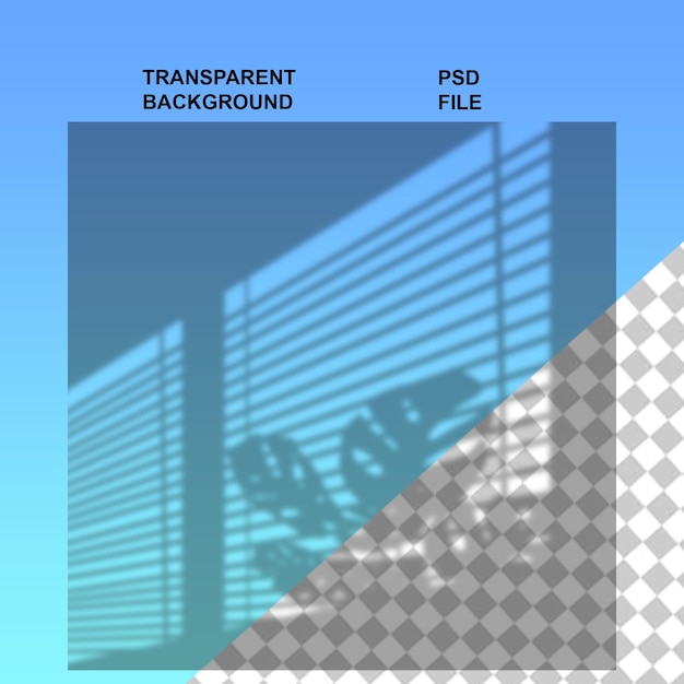 PSD windows shadow png with transparent isolated background