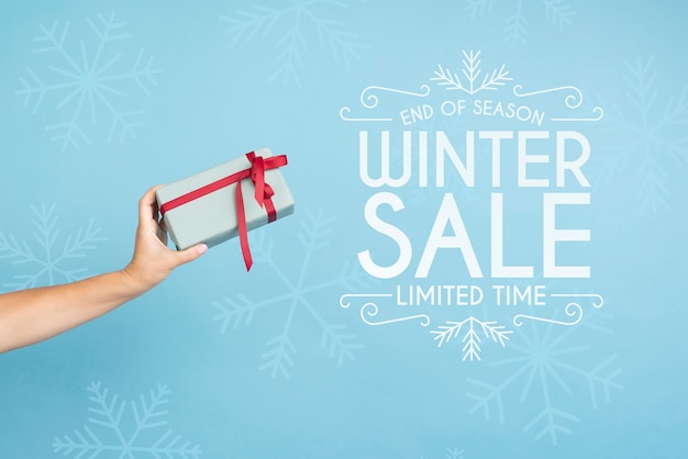 Winter sale marketing campaign