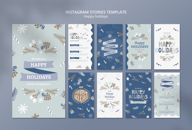 PSD winter sale template design