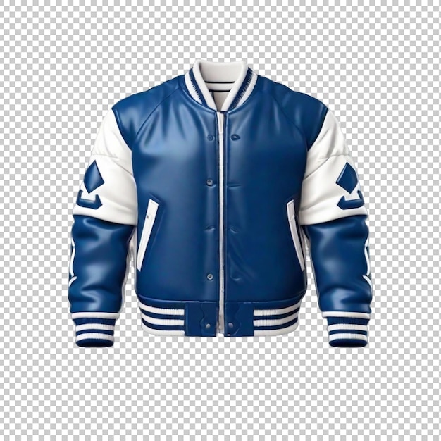 Winter varsity jacket isolated Premium Psd