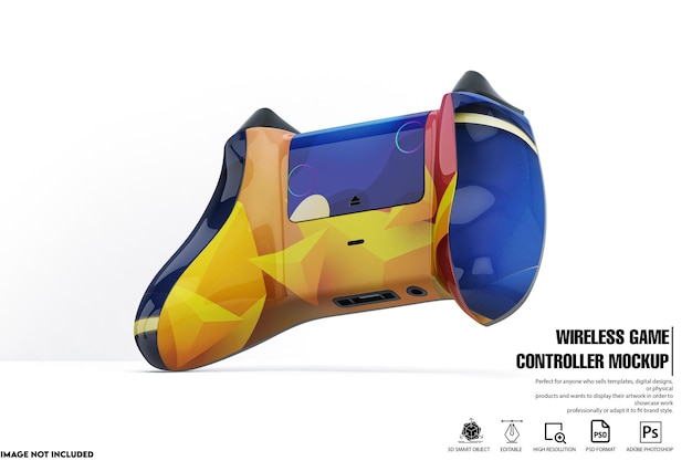 Wireless game controller mockup part2