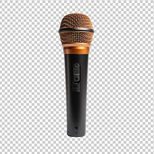 a wireless microphone isolated on transparent background