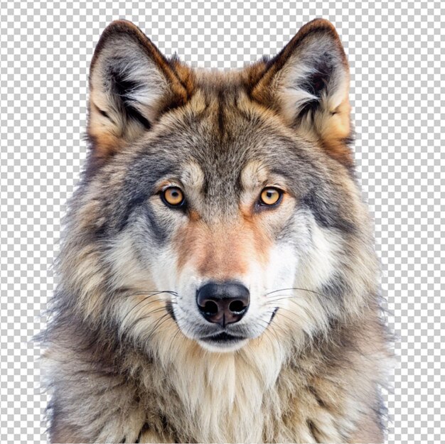 PSD wolf wolf tranceratent background