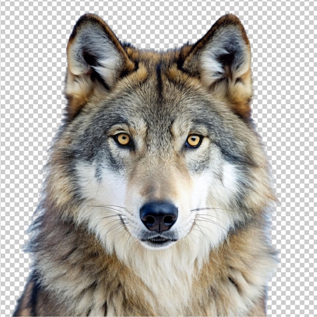 PSD wolf wolf tranceratent background