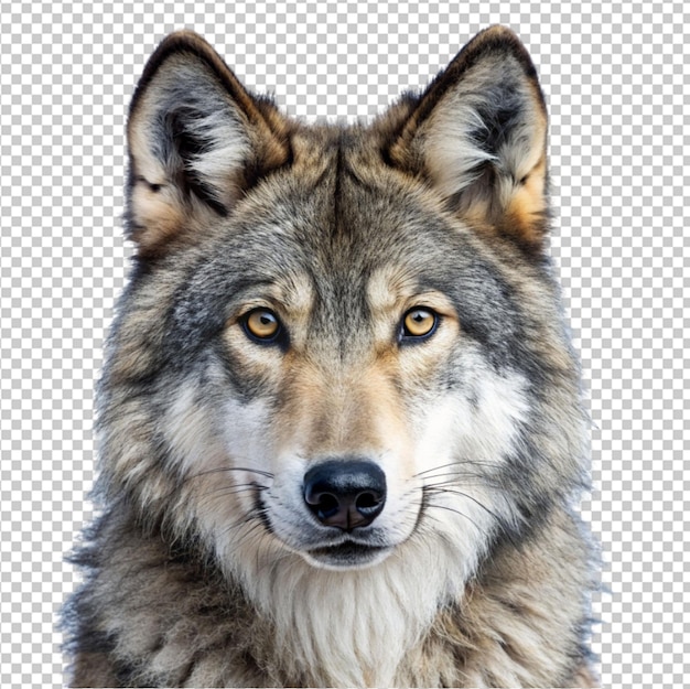 PSD wolf wolf tranceratent background