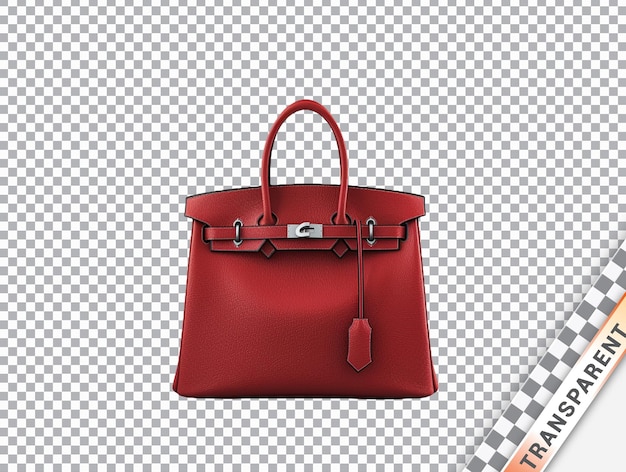 PSD woman bag transparent background