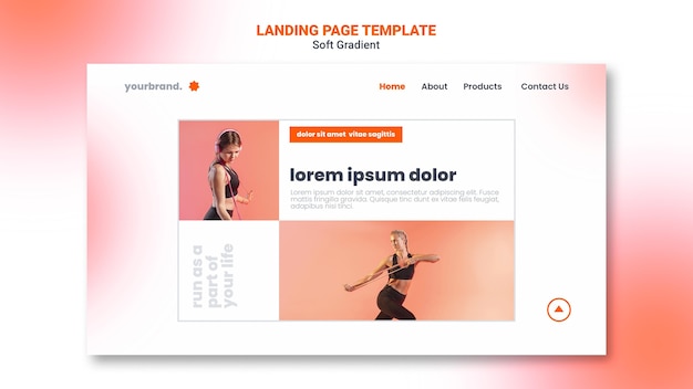 PSD woman doing cardio landing page