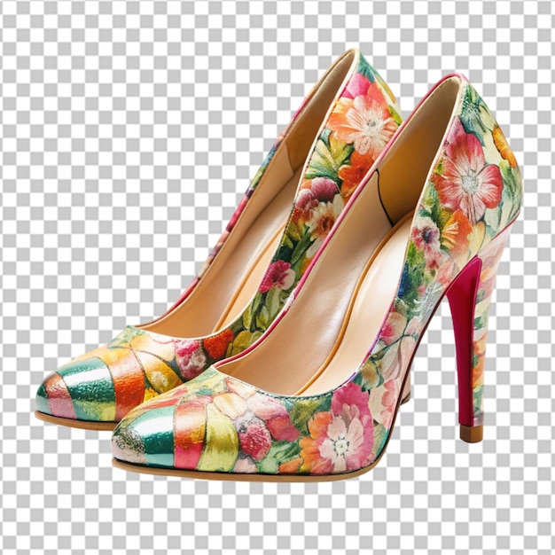 PSD woman high heel shoes