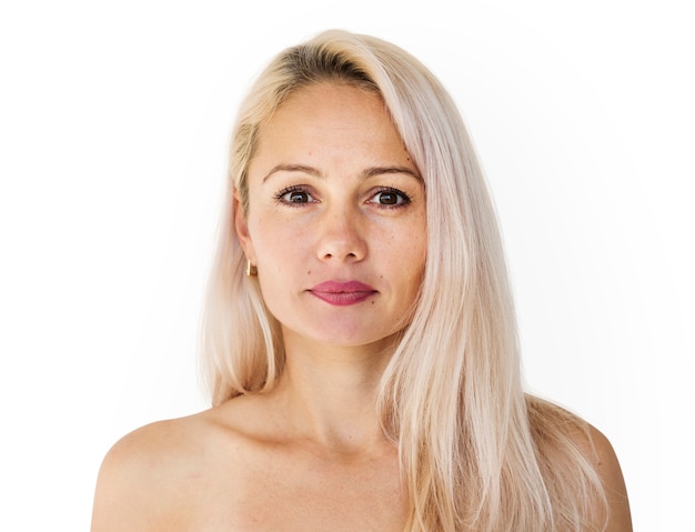 Woman standing and posing for photoshoot