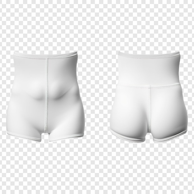 Womans swimsuit Mockup on transparent background