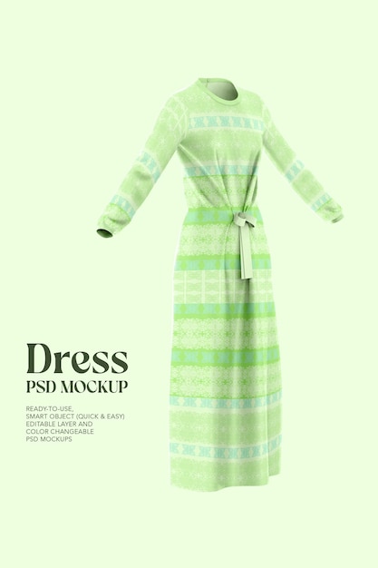 Women Dress Mockup