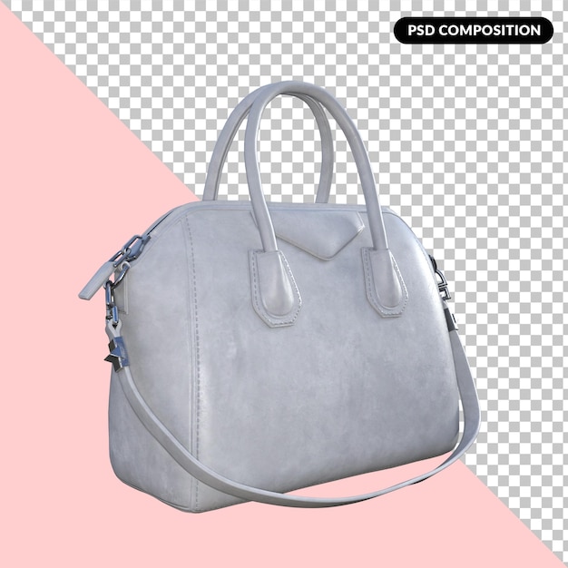 Women's bag 3d rendering