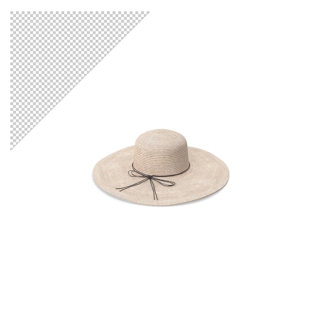 women straw hat PNG