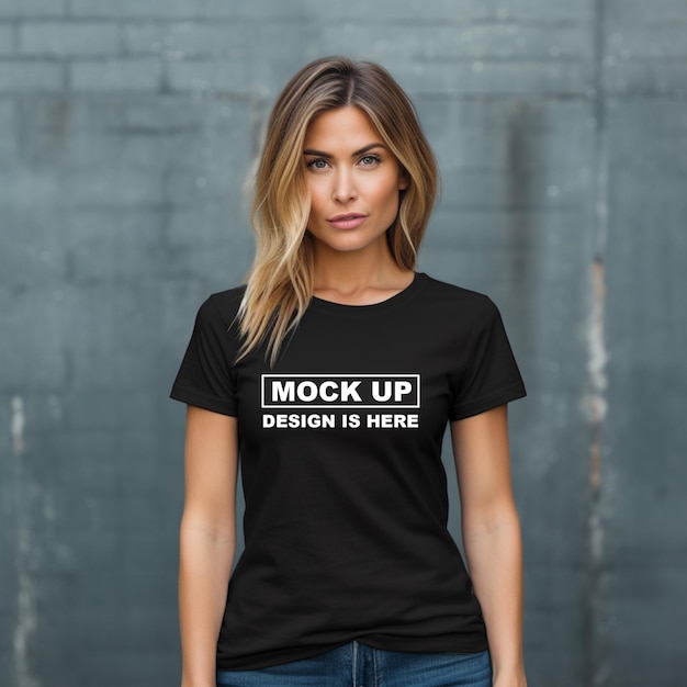 Women Tshirt mockup tshirt mockup tshirt 3D mockup Design front side mockup