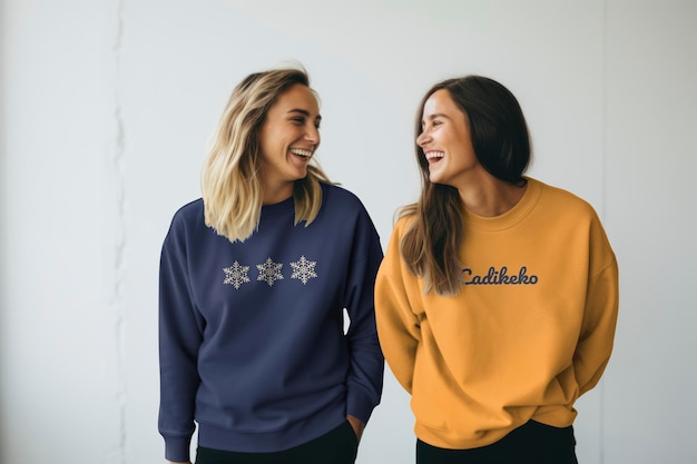 PSD women39s sweater mockup apparel psd