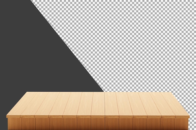 wood board 3d rendering isolated