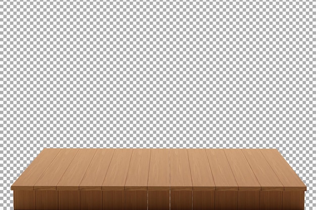 Wood board background isolated 