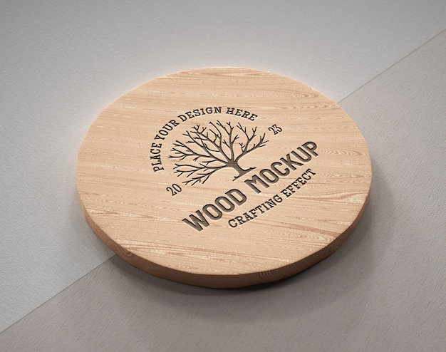 Wood board logo