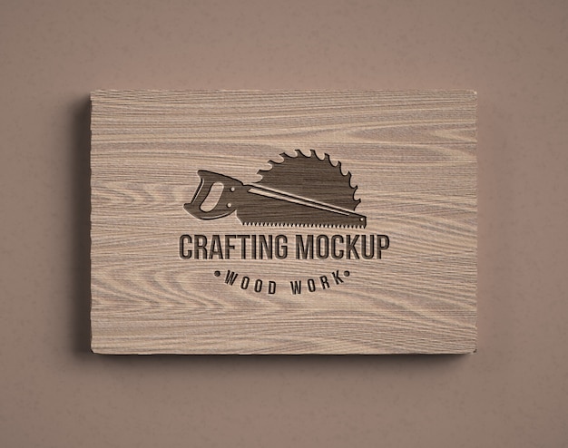 Wood board logo