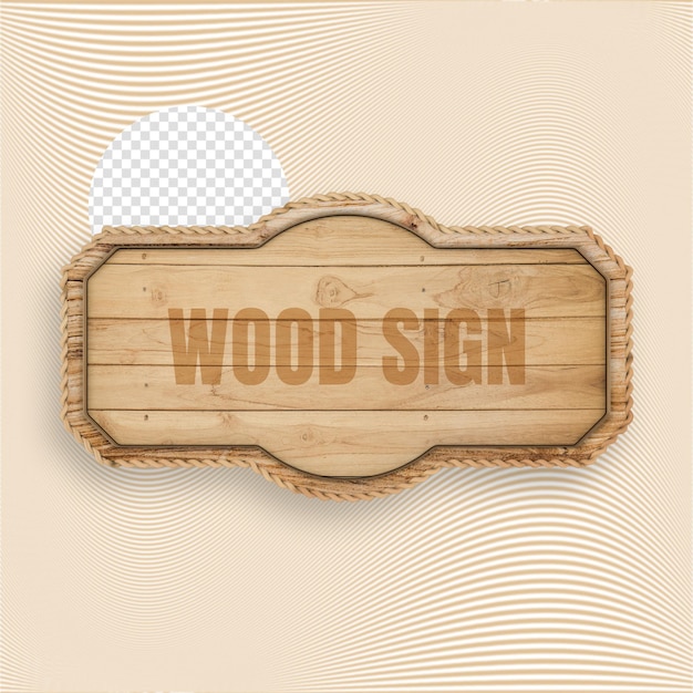 Wood Sign Banner