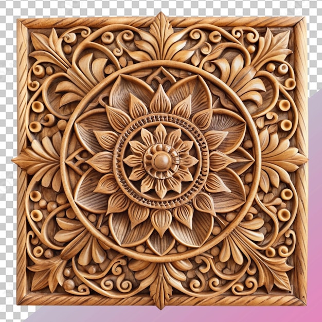 PSD wooden art decor