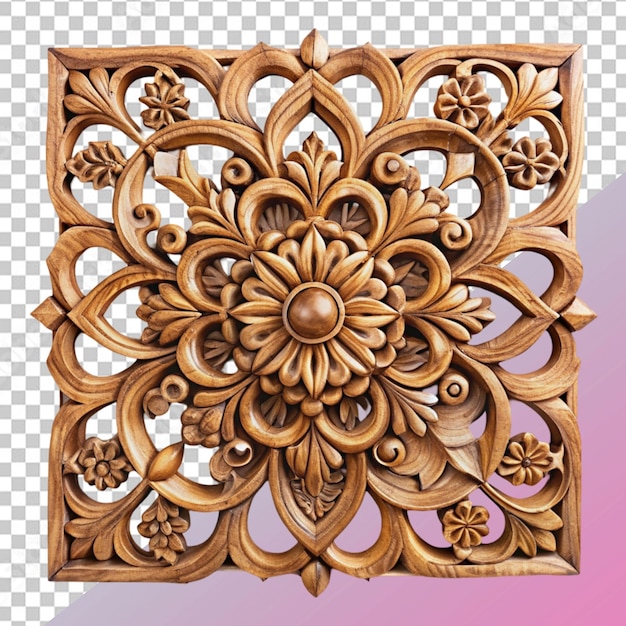 wooden art decor