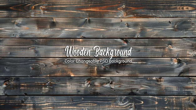 PSD wooden background