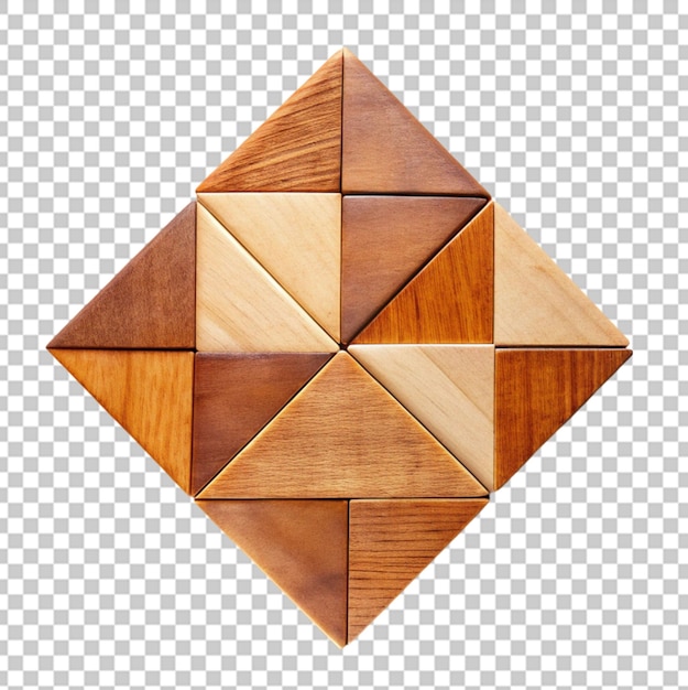 PSD a wooden block