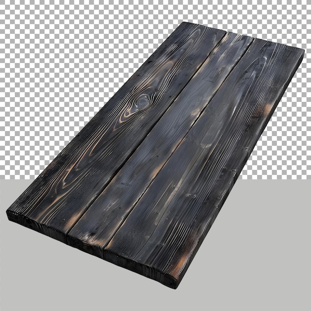 Wooden Board on Transparent background Ai Generated