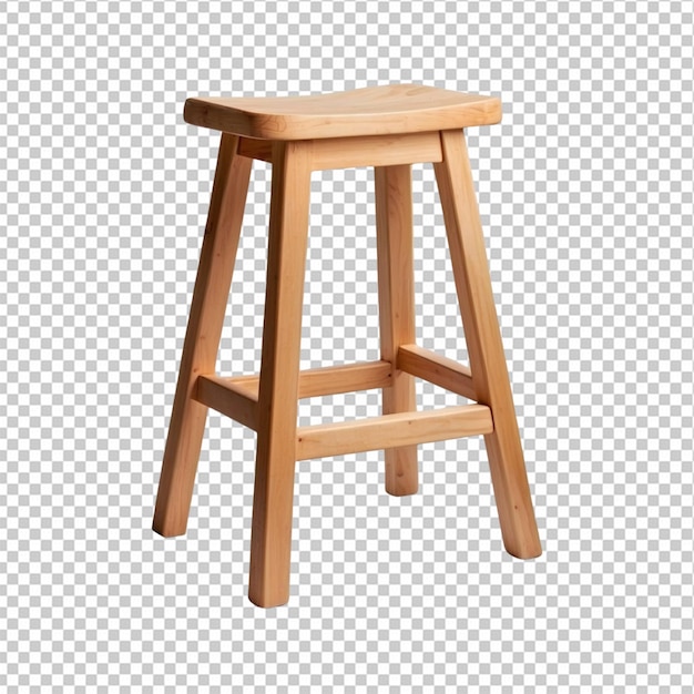 Wooden chair with wooden chair