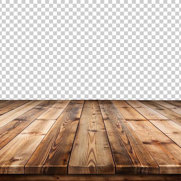 a wooden floor with a transparent background