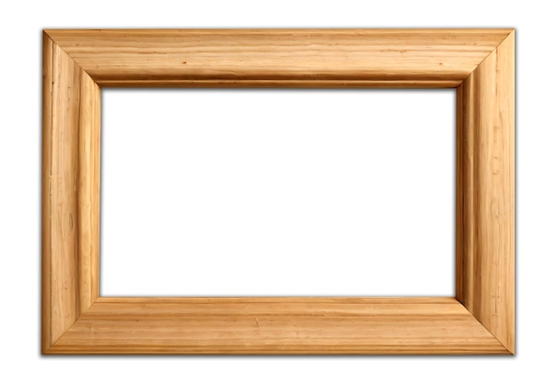 Wooden frame psd design