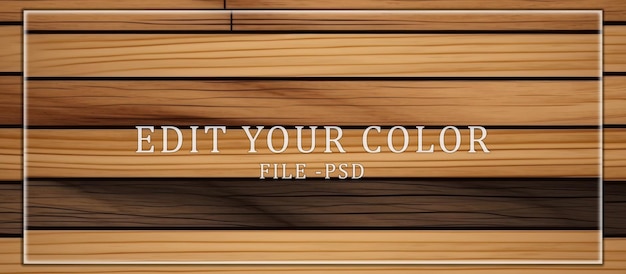 PSD wooden planks texture background