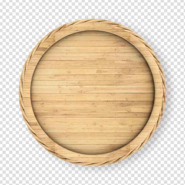 Wooden Sign 3D Render