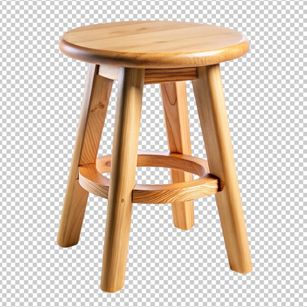 PSD wooden stool