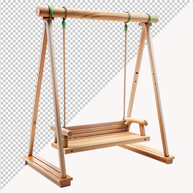 PSD wooden swing