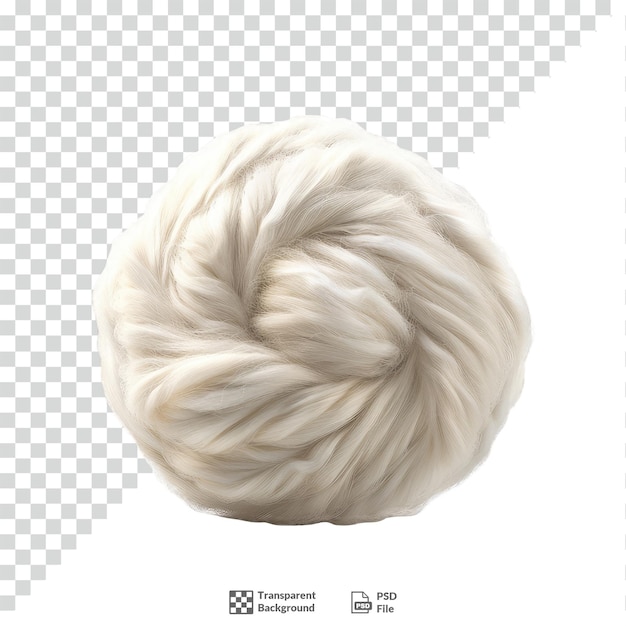 PSD wool transparent background