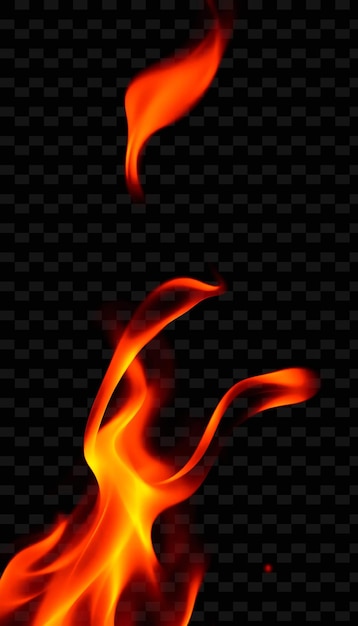 the word fire on black background