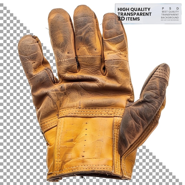 PSD work gloves gloves worn to protect hands during work on transparent background