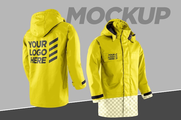 Work Jacket Mockup