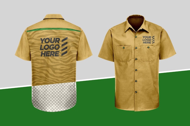 Work shirt mockup