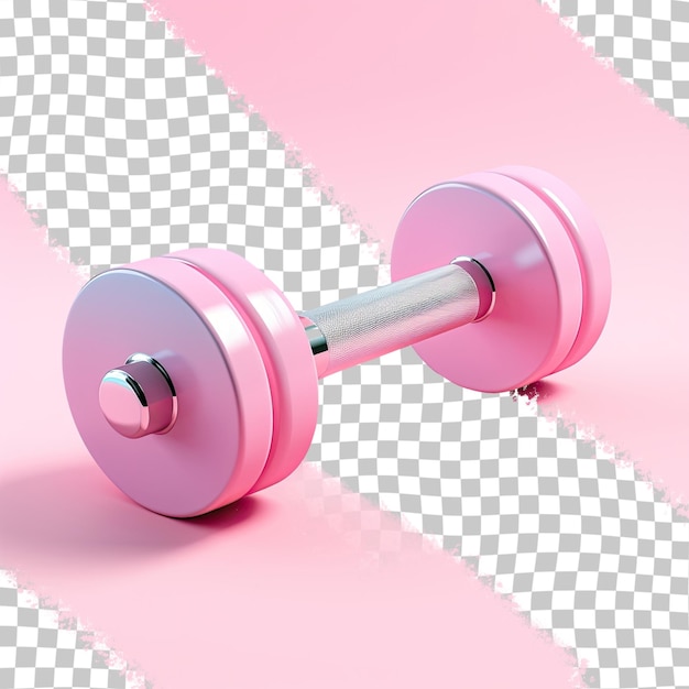 Workout with weights transparent background