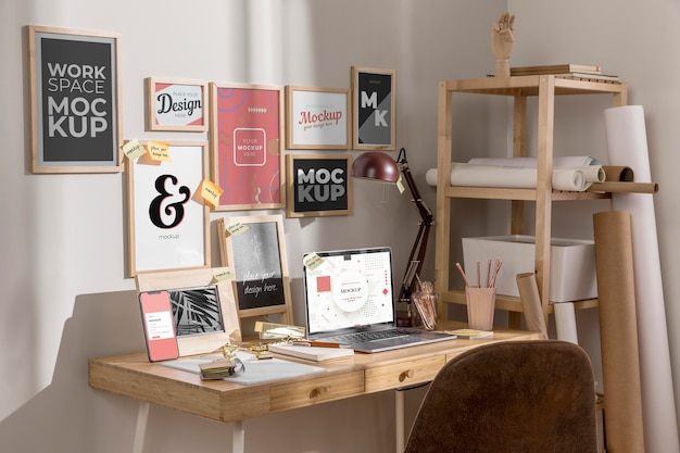 Workspace mockup