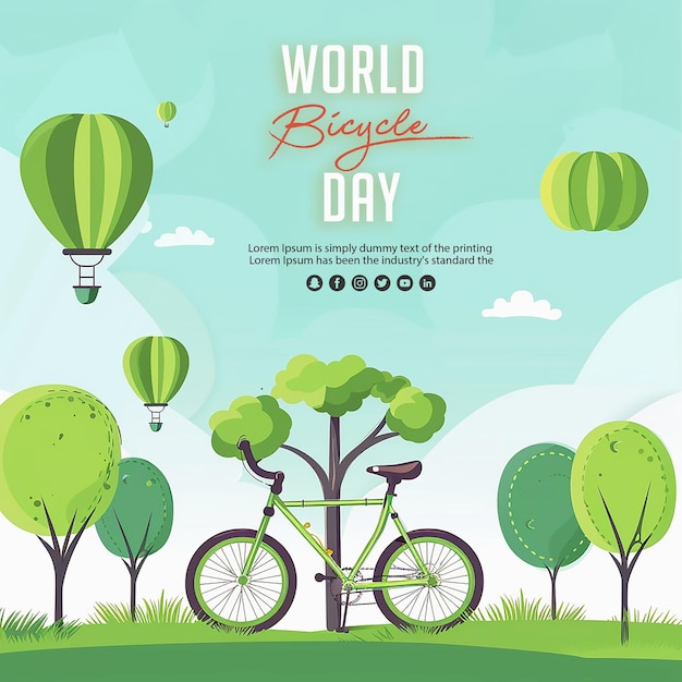 world bicycle day celebration