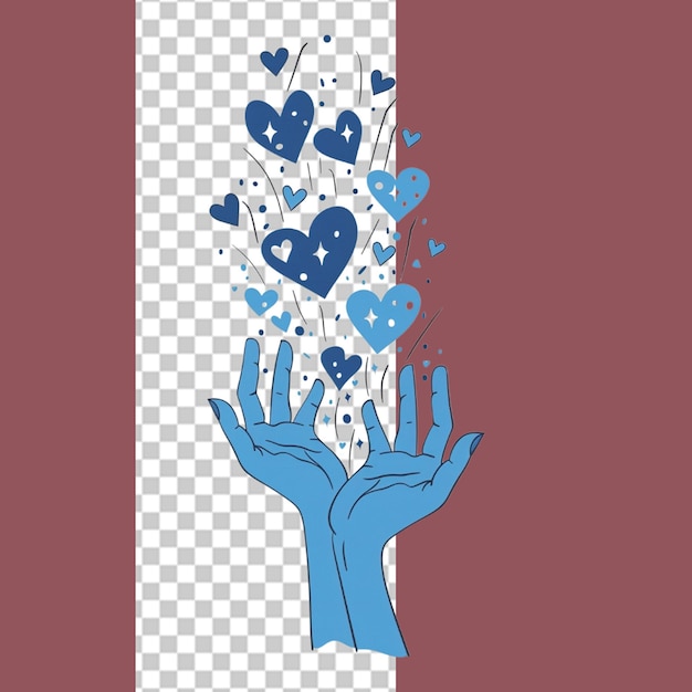 World Charity Day PNG Illustration