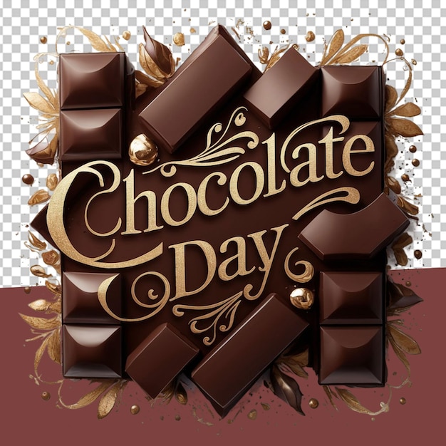 World Chocolate Day PNG Illustration